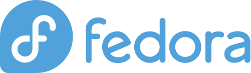 Fedora Project. 
Billedkilde: https://fedoraproject.org/assets/images/logos/fedora-blue.png
